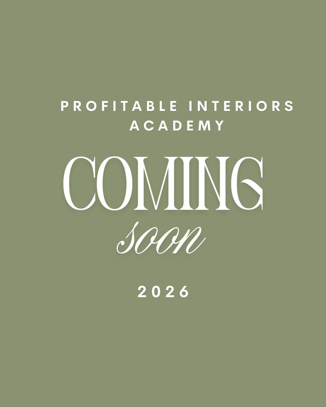 Profitable Interiors Academy Course