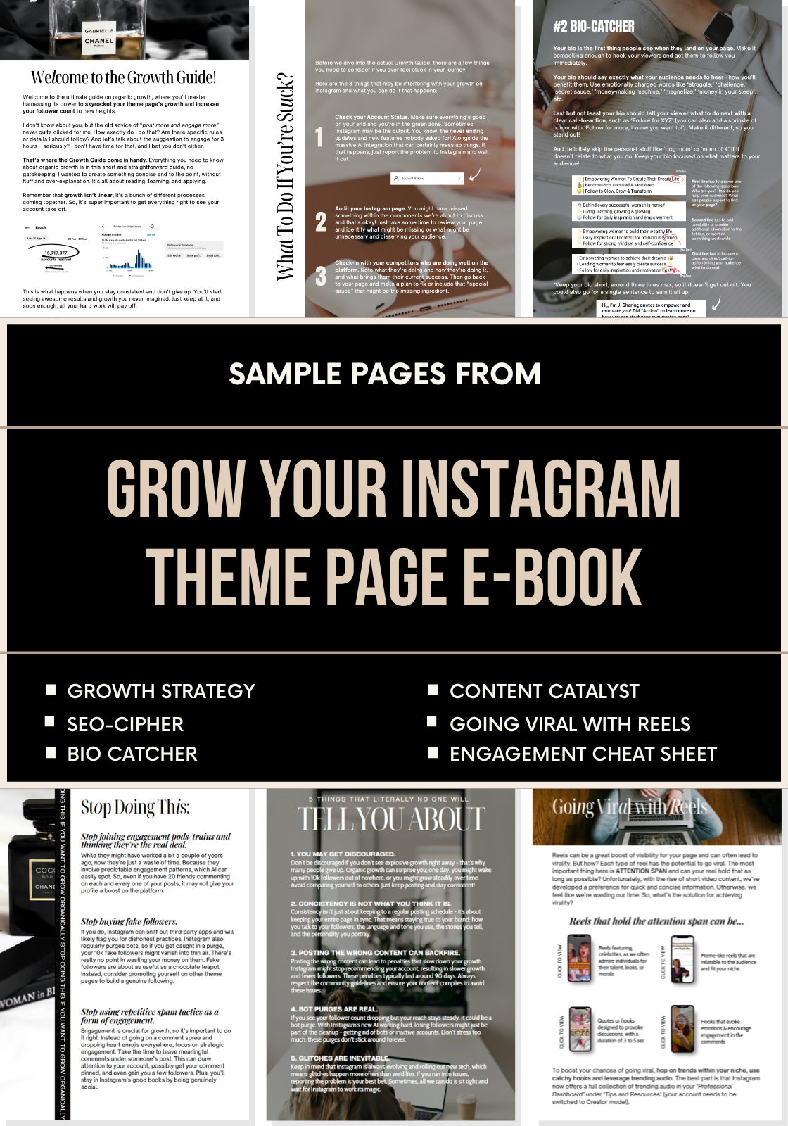 Grow Your Instagram Theme Page