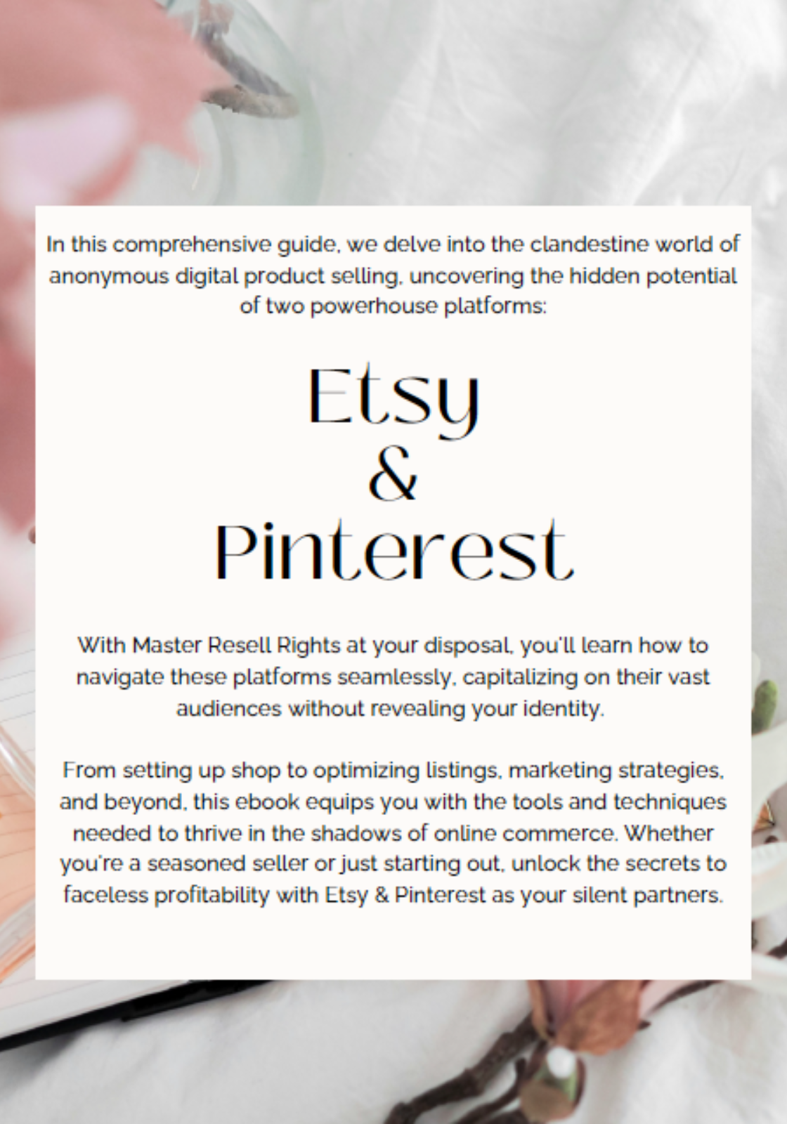 Mastering Etsy & Pinterest